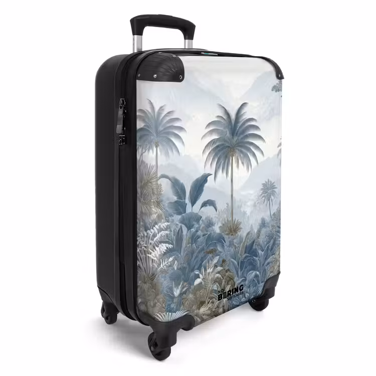 Suitcase - Jungle - Landscape - Blue — 2