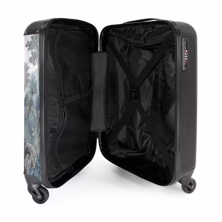 Suitcase - Jungle - Modern - Blue - Green — 5