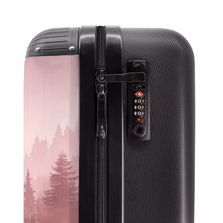 Suitcase - Landscape - Misty - Pink — 6