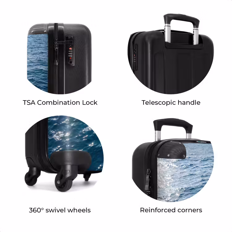 Suitcase - Ocean - Swim Band - Horizon — 8