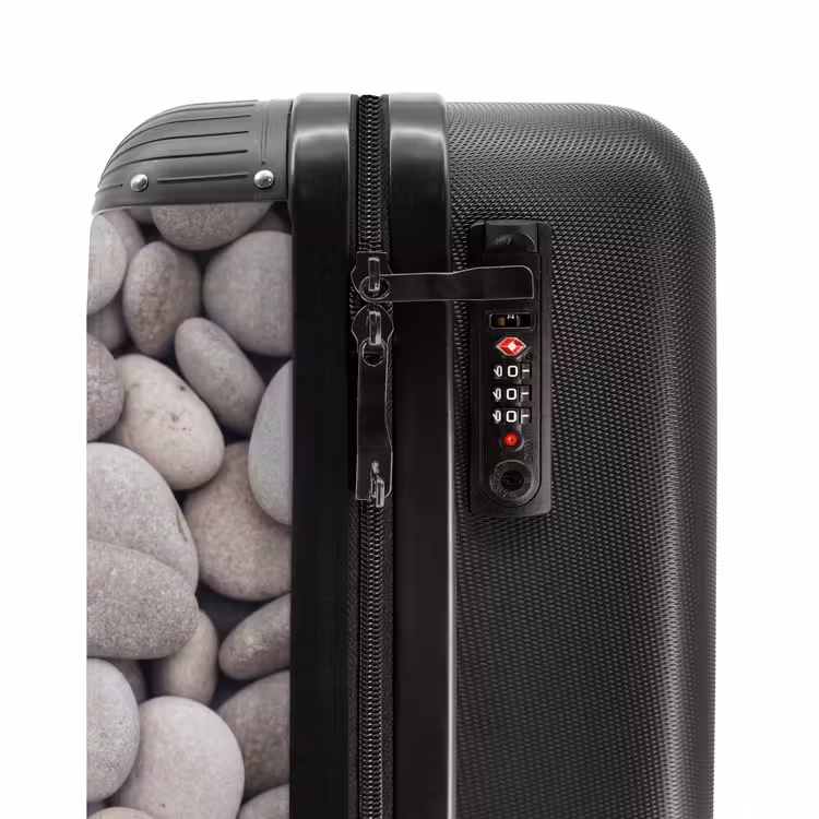 Suitcase - Pebbles - Stones - Gray — 6