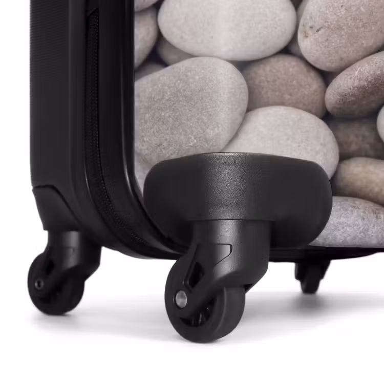 Suitcase - Pebbles - Stones - Gray — 7