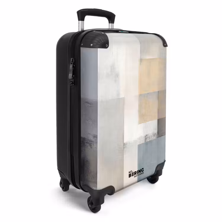 Suitcase - Rectangles - Abstract - Blue — 2