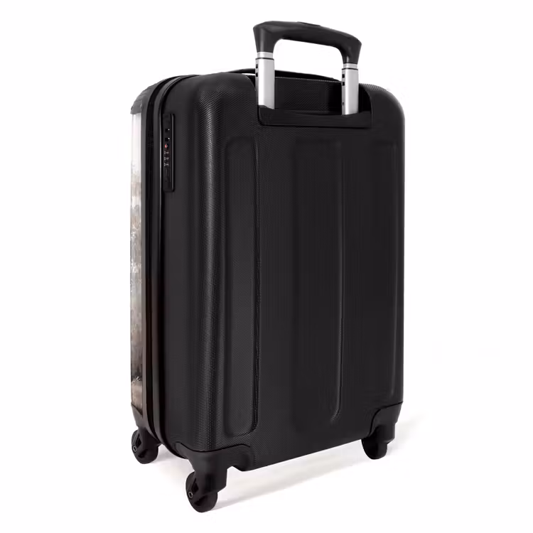 Suitcase - River landscape - Minimalist - Earth tones — 4