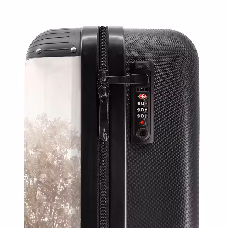 Suitcase - River landscape - Minimalist - Earth tones — 6