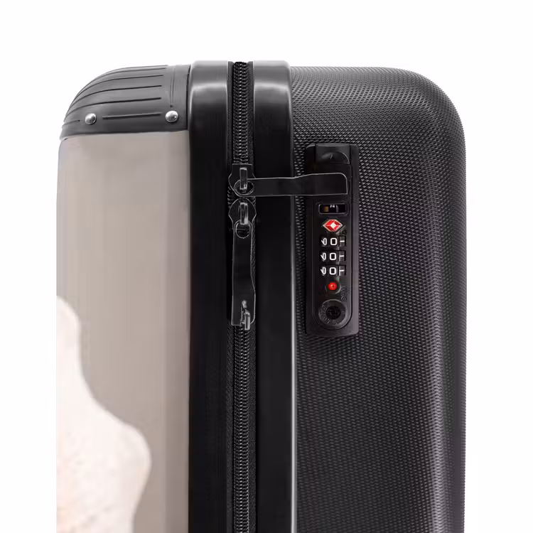 Suitcase - Shell - Detail - Beige — 6