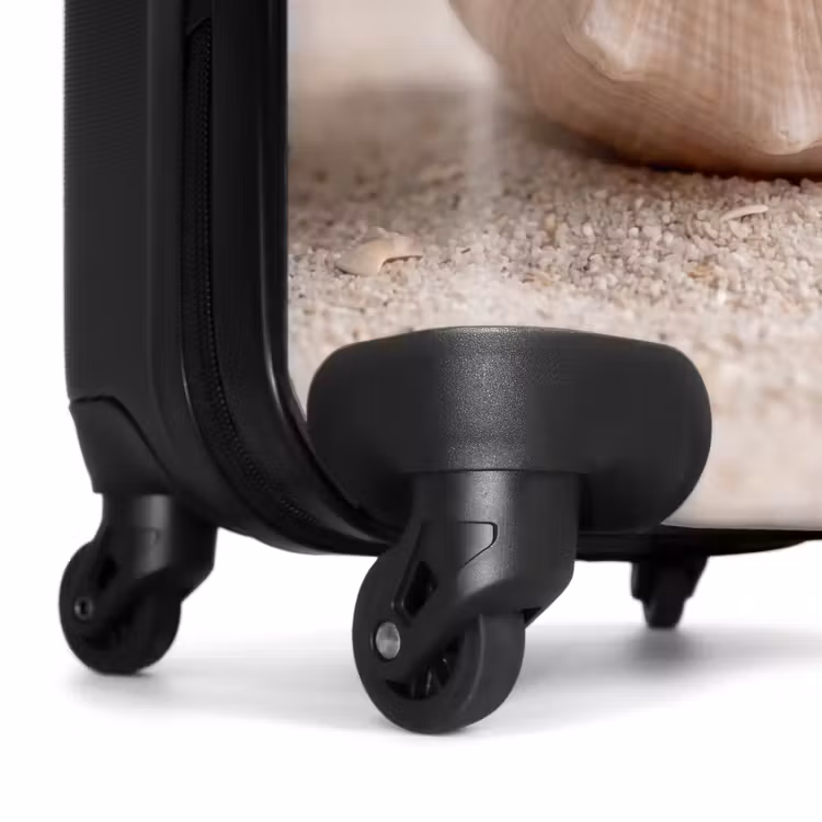 Suitcase - Shell - Detail - Beige — 7