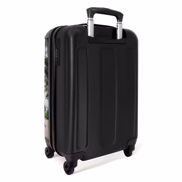 Suitcase - Surfboard - Palm trees - Colorful — 4