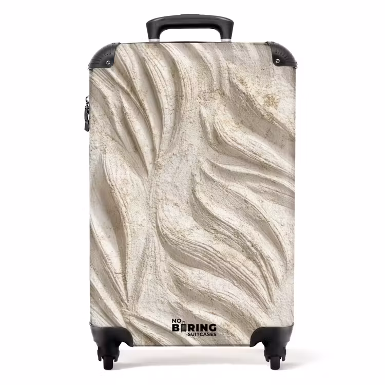 Suitcase - Texture - Relief - Beige — 1