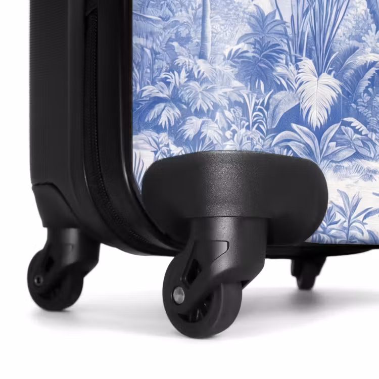 Suitcase - Tropical - Jungle - Blue — 7