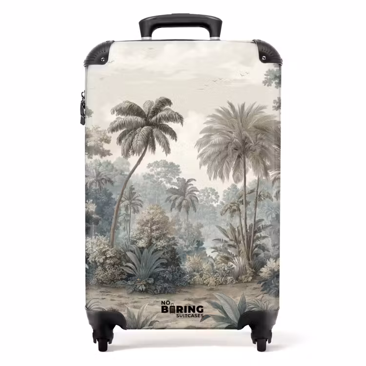Suitcase - Tropical - Landscape - Illustration — 1