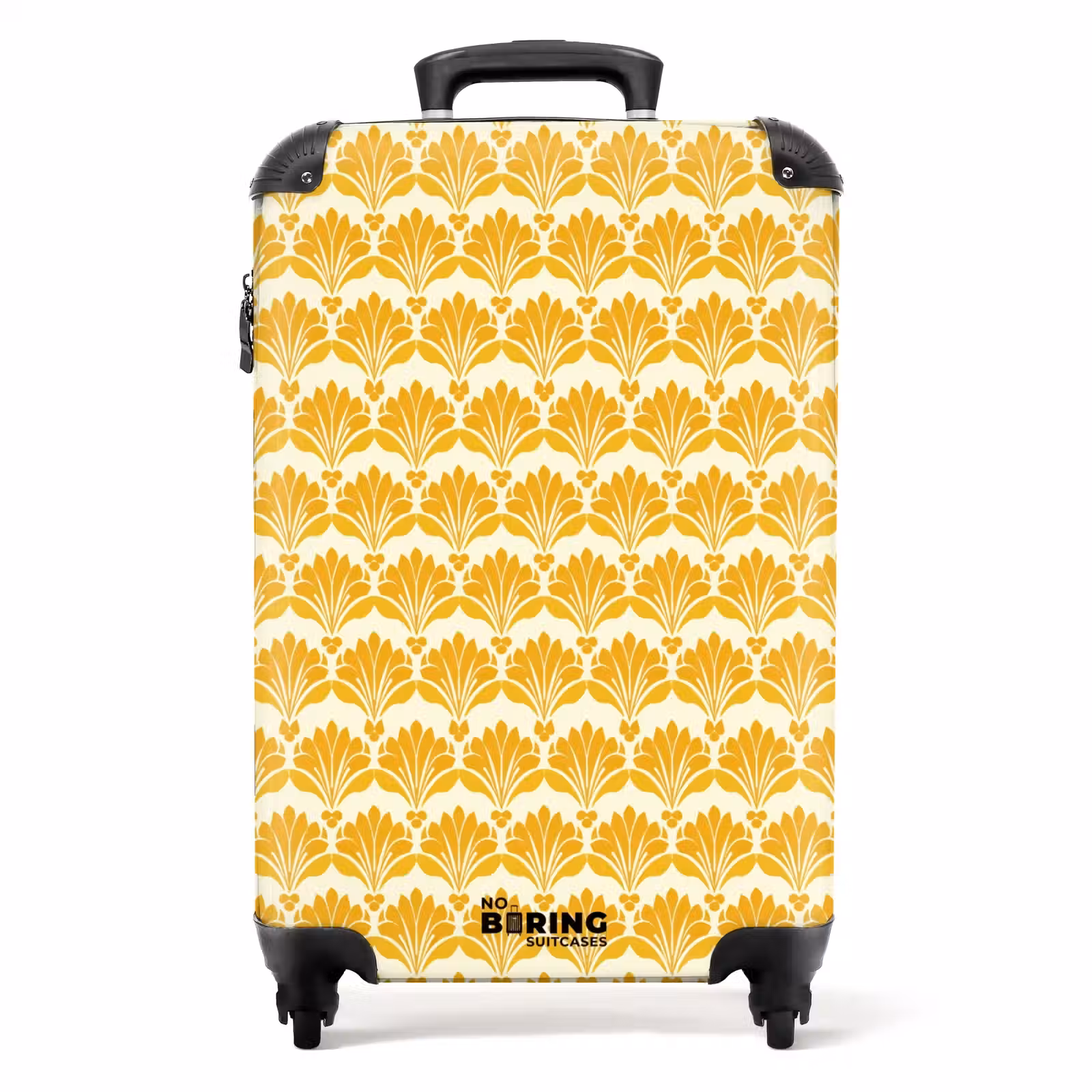 Suitcase - Pattern - Motif - Yellow — 1