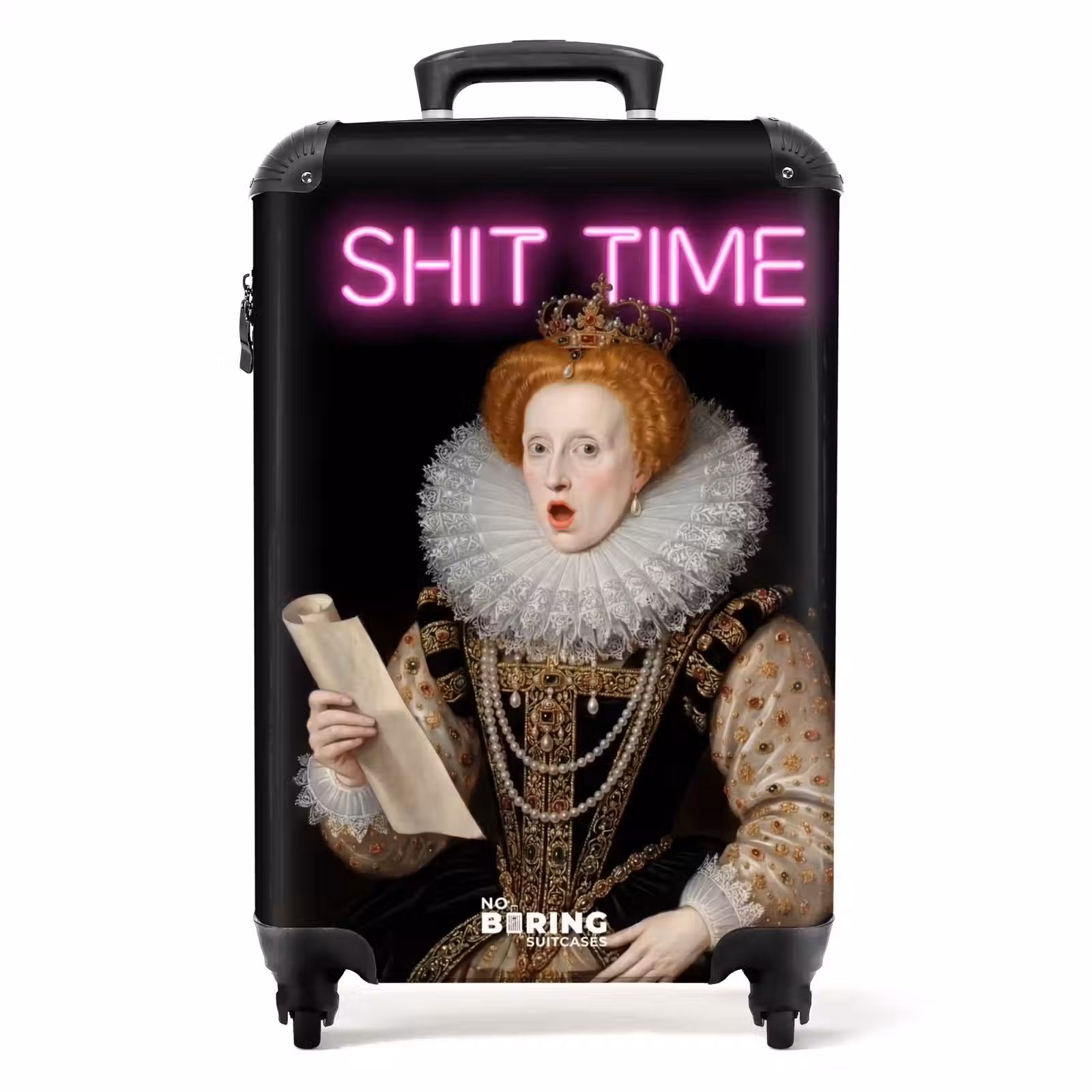 Suitcase - Portrait - Humor - Neon — 1
