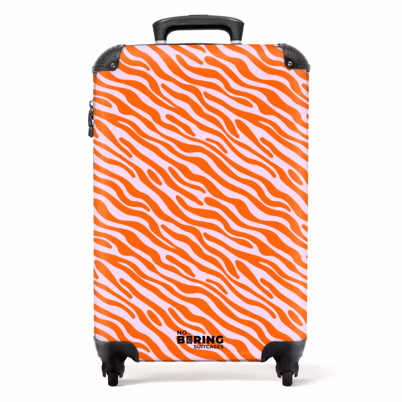 Suitcase - Stripes - Dynamic - Orange — 1