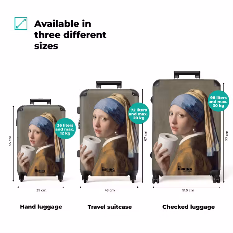 Suitcase - Classic - Humor - Colorful — 3