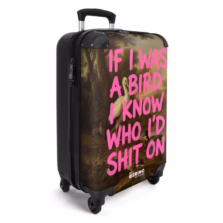Suitcase - Classic - Humor - Pink — 2
