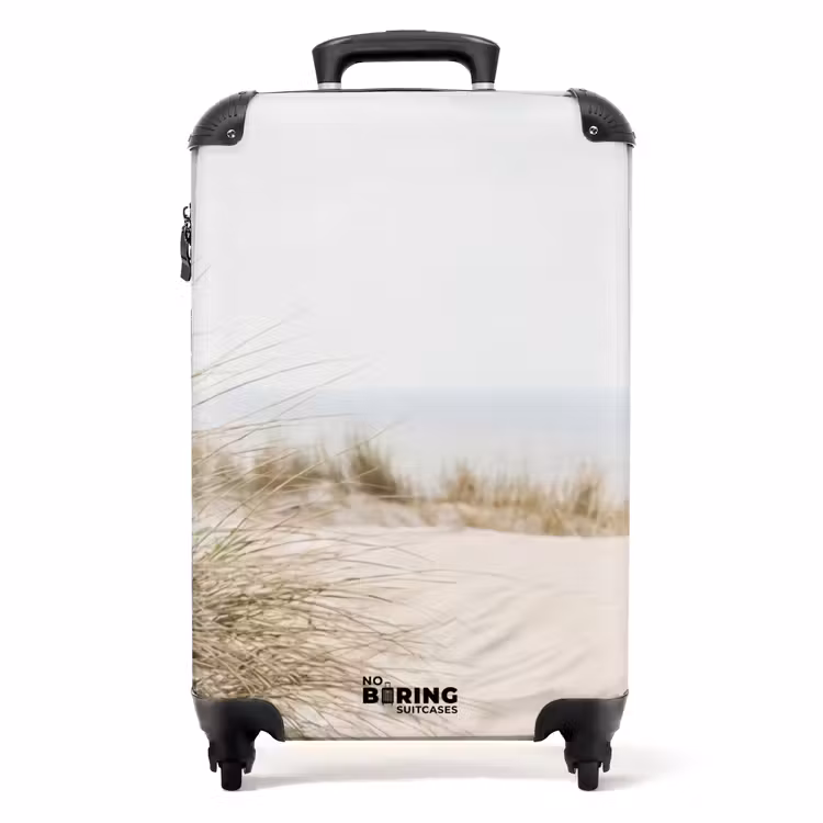 Suitcase - Clouds - Dune landscape - Sand — 1