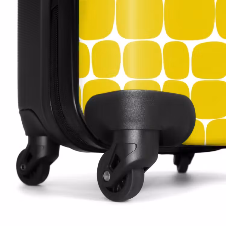 Suitcase - Dots - Modern - Yellow — 7