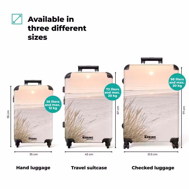 Suitcase - Horizon - Dune landscape - Sand — 3