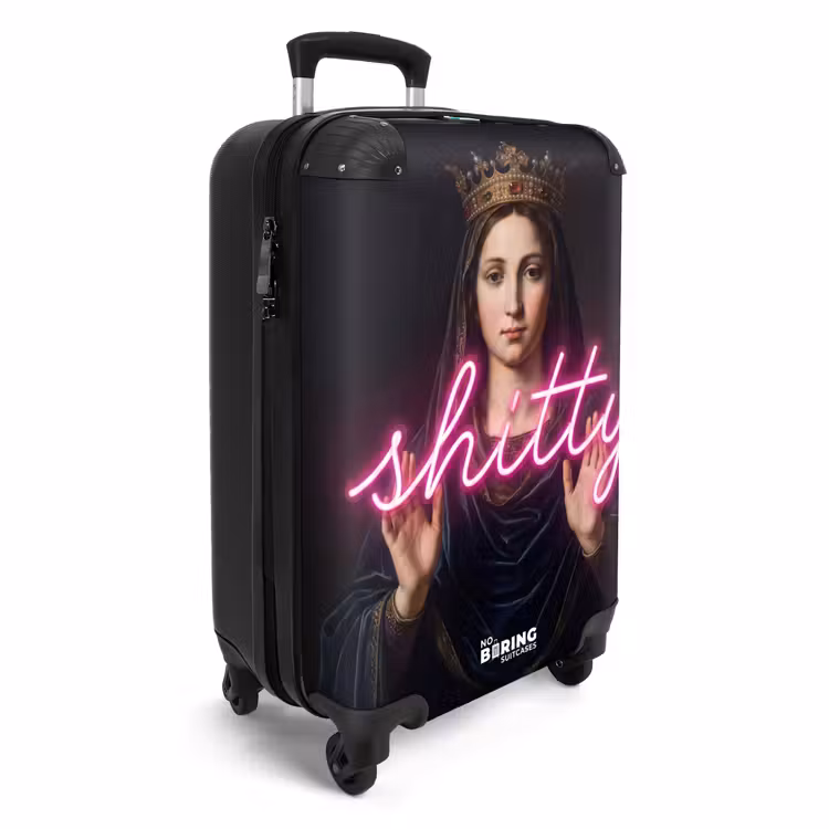 Suitcase - Ironic - Text - Neon — 2