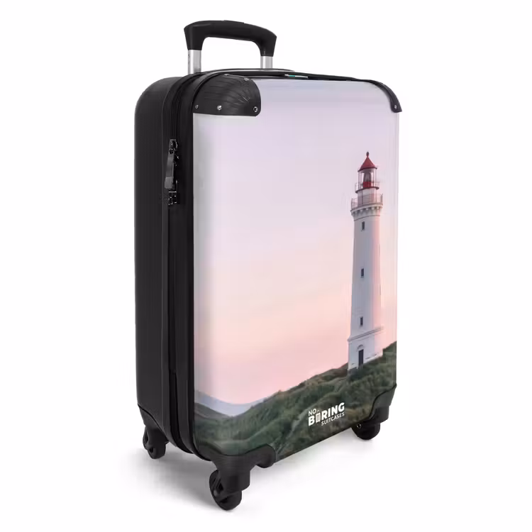 Suitcase - Lighthouse - Dune landscape - Sea — 2