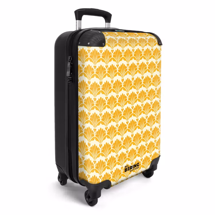Suitcase - Pattern - Motif - Yellow — 2