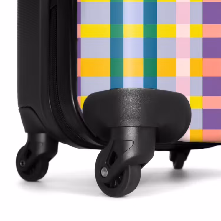 Suitcase - Plaid - Pattern - Colorful — 7
