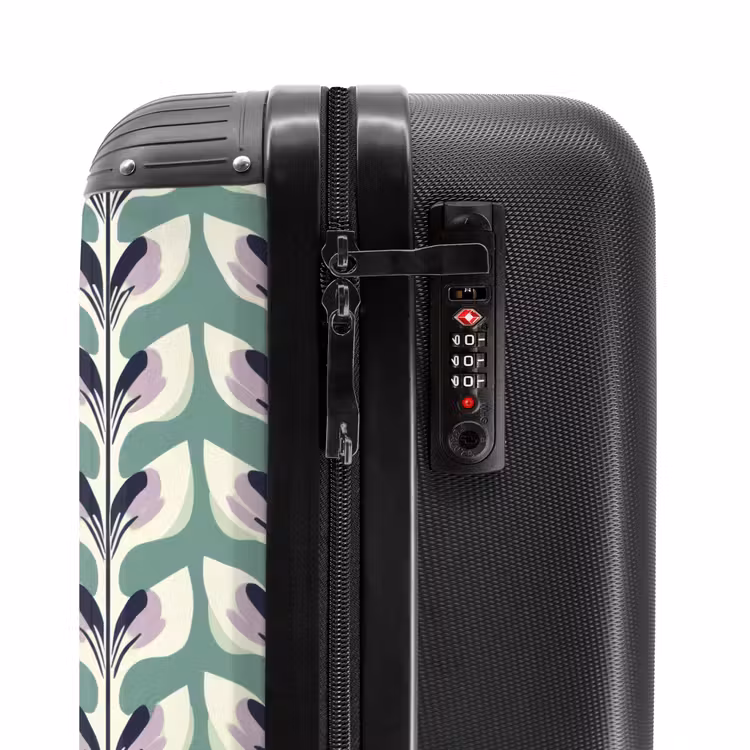 Suitcase - Retro - Modern - Green — 6