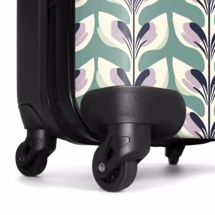 Suitcase - Retro - Modern - Green — 7