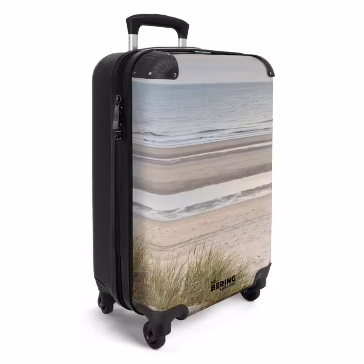 Suitcase - Sandy beach - Cloudy - Dunes — 2