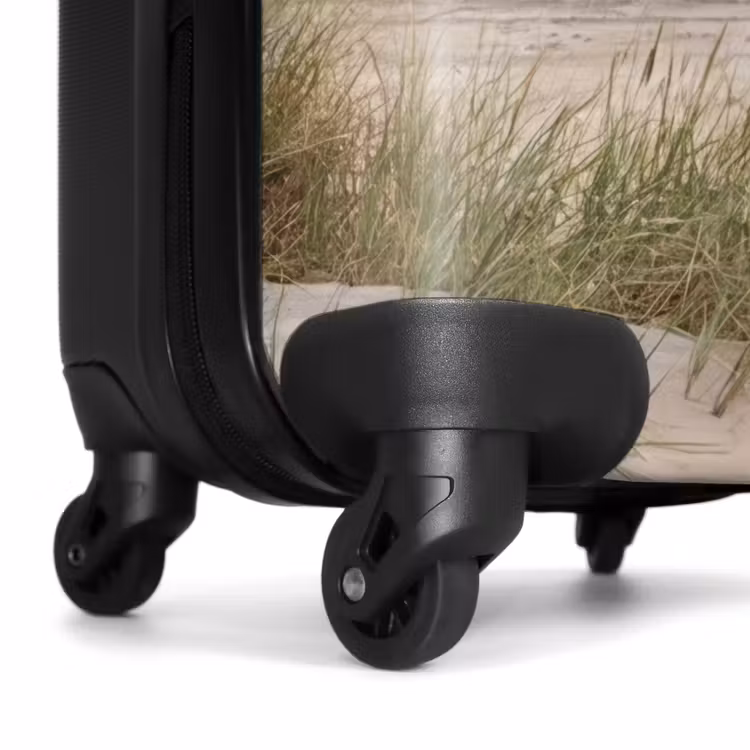 Suitcase - Sandy beach - Cloudy - Dunes — 7