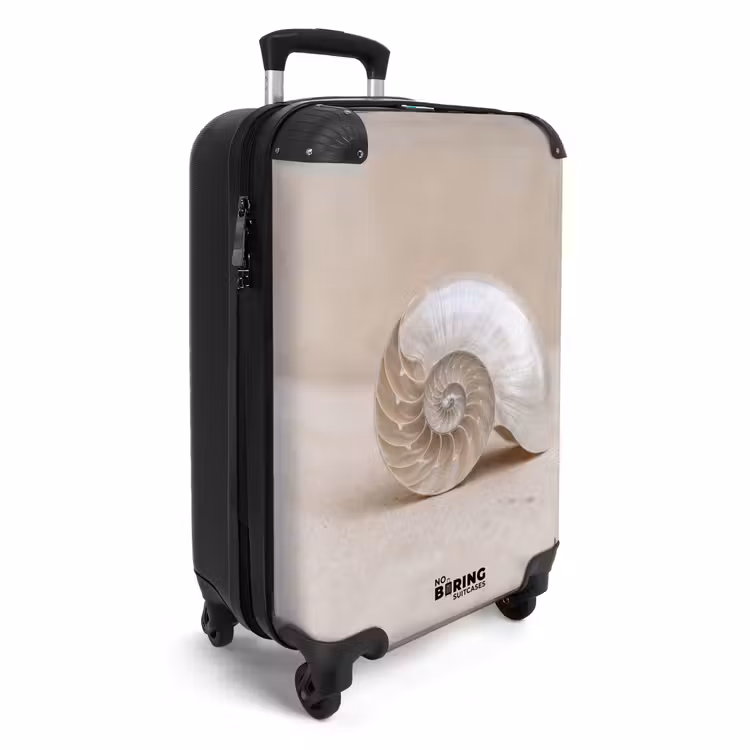 Suitcase - Shell - Spiral - Beige — 2