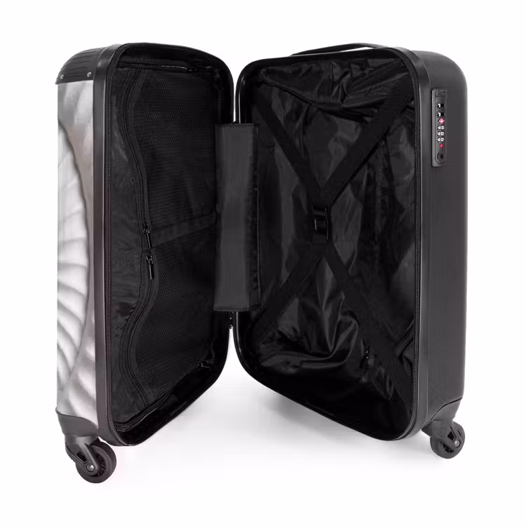 Suitcase - Shell - Spiral - White — 5
