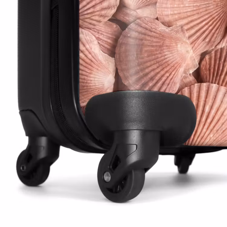 Suitcase - Shells - Pattern - Pink — 7