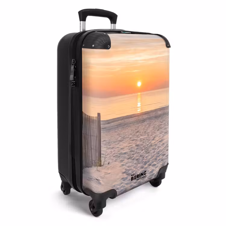 Suitcase - Sunset - Beach - Sand — 2