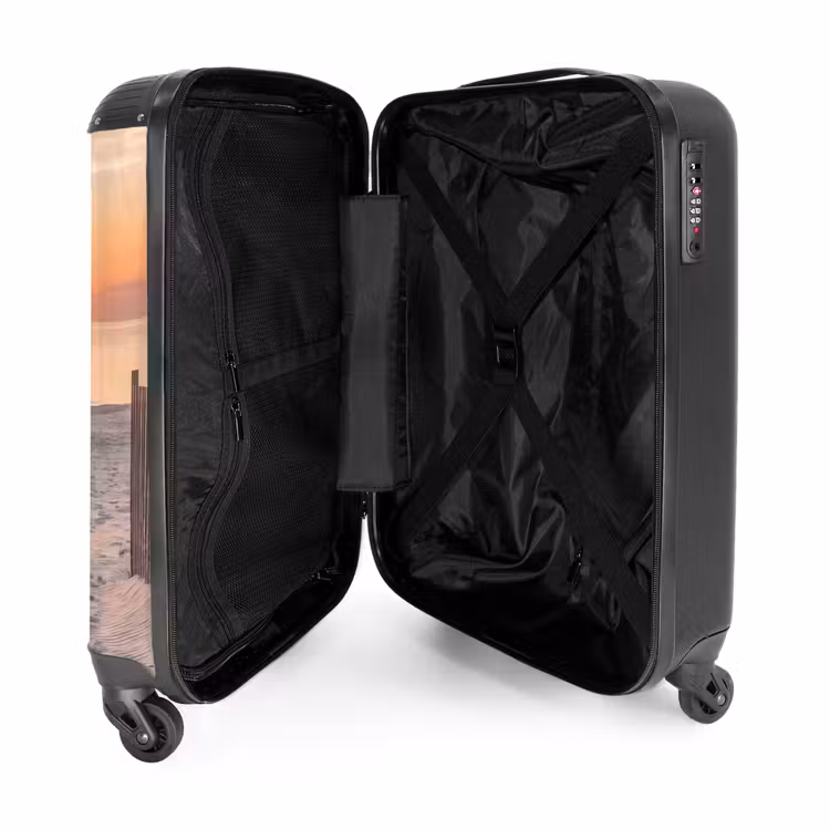 Suitcase - Sunset - Beach - Sand — 5