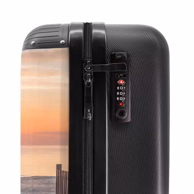 Suitcase - Sunset - Beach - Sand — 6