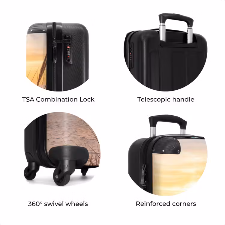 Suitcase - Sunset - Dunes - Sea — 8