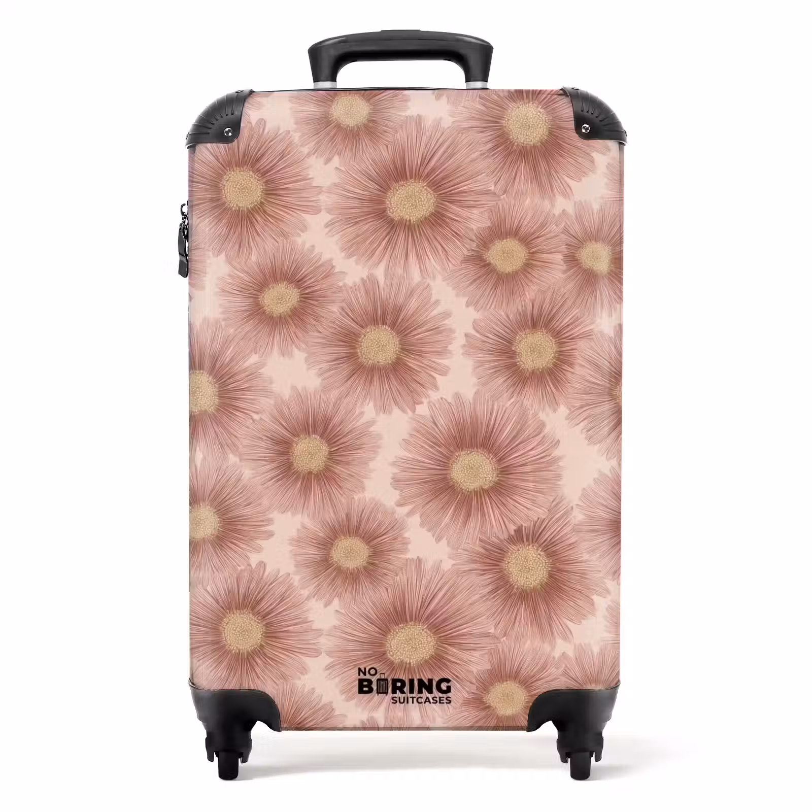 Suitcase - Gerbera - Flowers - Pink — 1