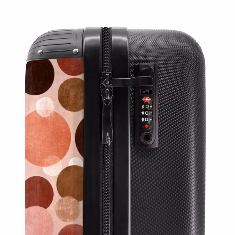 Suitcase - Circles - Modern - Colorful — 6