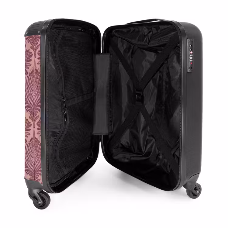 Suitcase - Fern - Pattern - Purple — 5