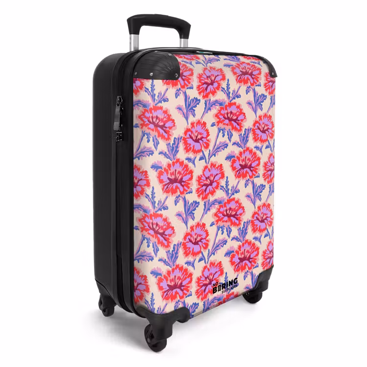 Suitcase - Flowers - Pattern - Multicolored — 2