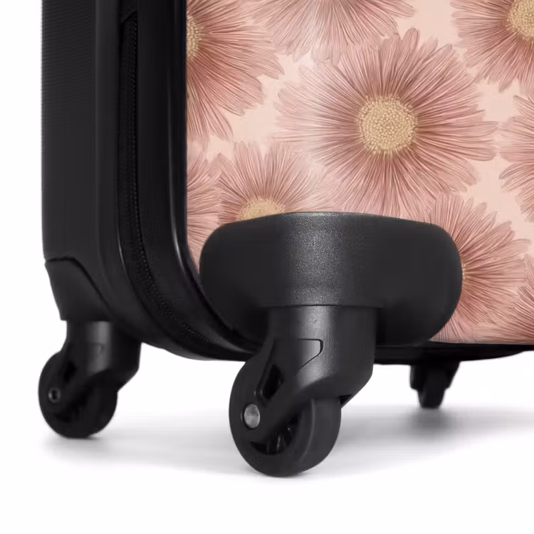 Suitcase - Gerbera - Flowers - Pink — 7