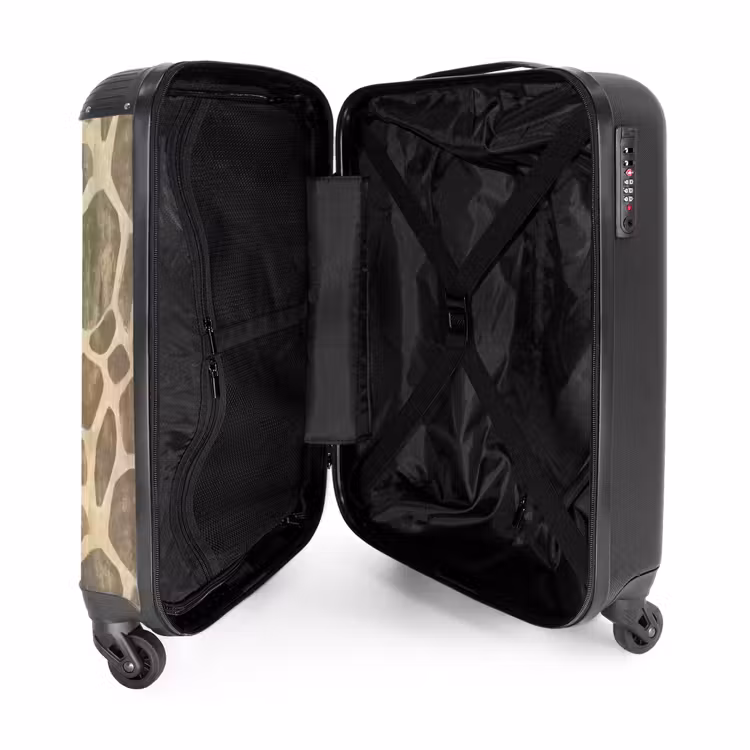 Suitcase - Giraffe - Classic - Brown — 5