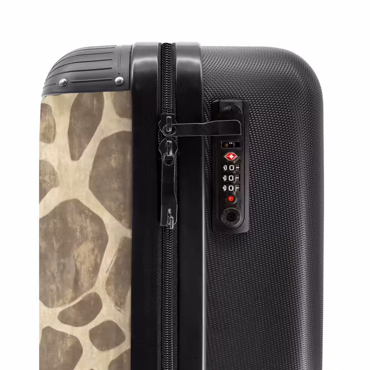 Suitcase - Giraffe - Classic - Brown — 6