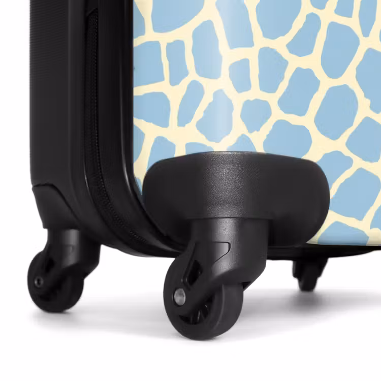 Suitcase - Giraffe - Modern - Blue — 7