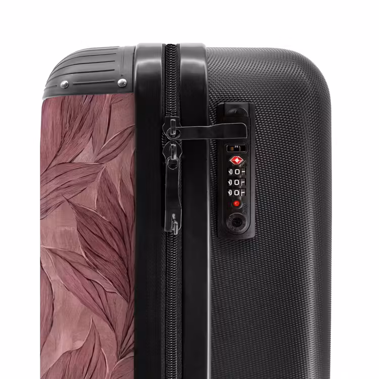 Suitcase - Leaves - Pattern - Purple — 6