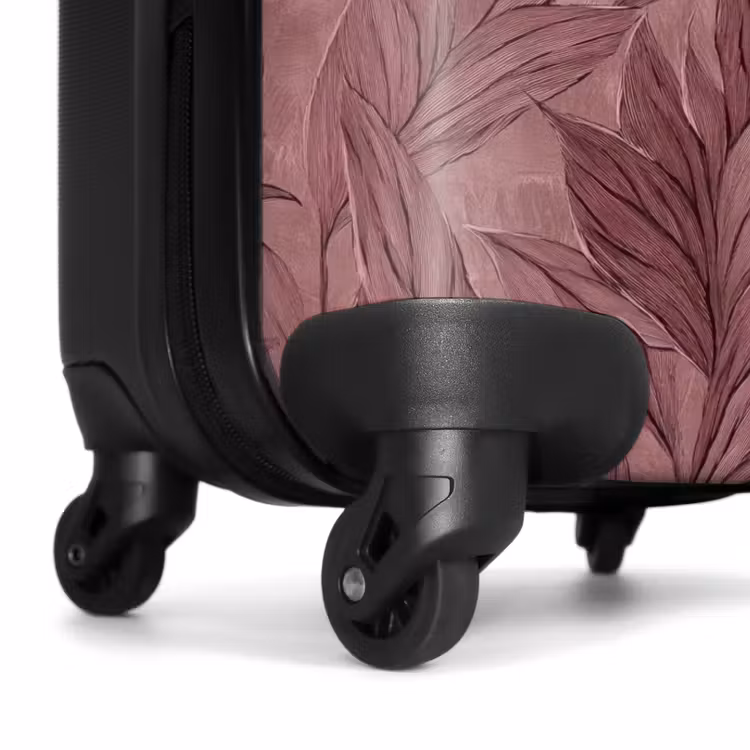 Suitcase - Leaves - Pattern - Purple — 7