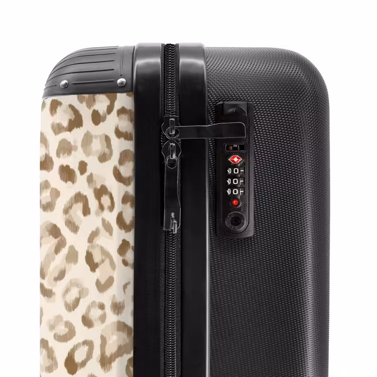 Suitcase - Leopard - Classic - Beige — 6