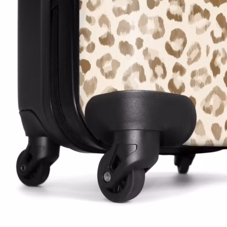 Suitcase - Leopard - Classic - Beige — 7